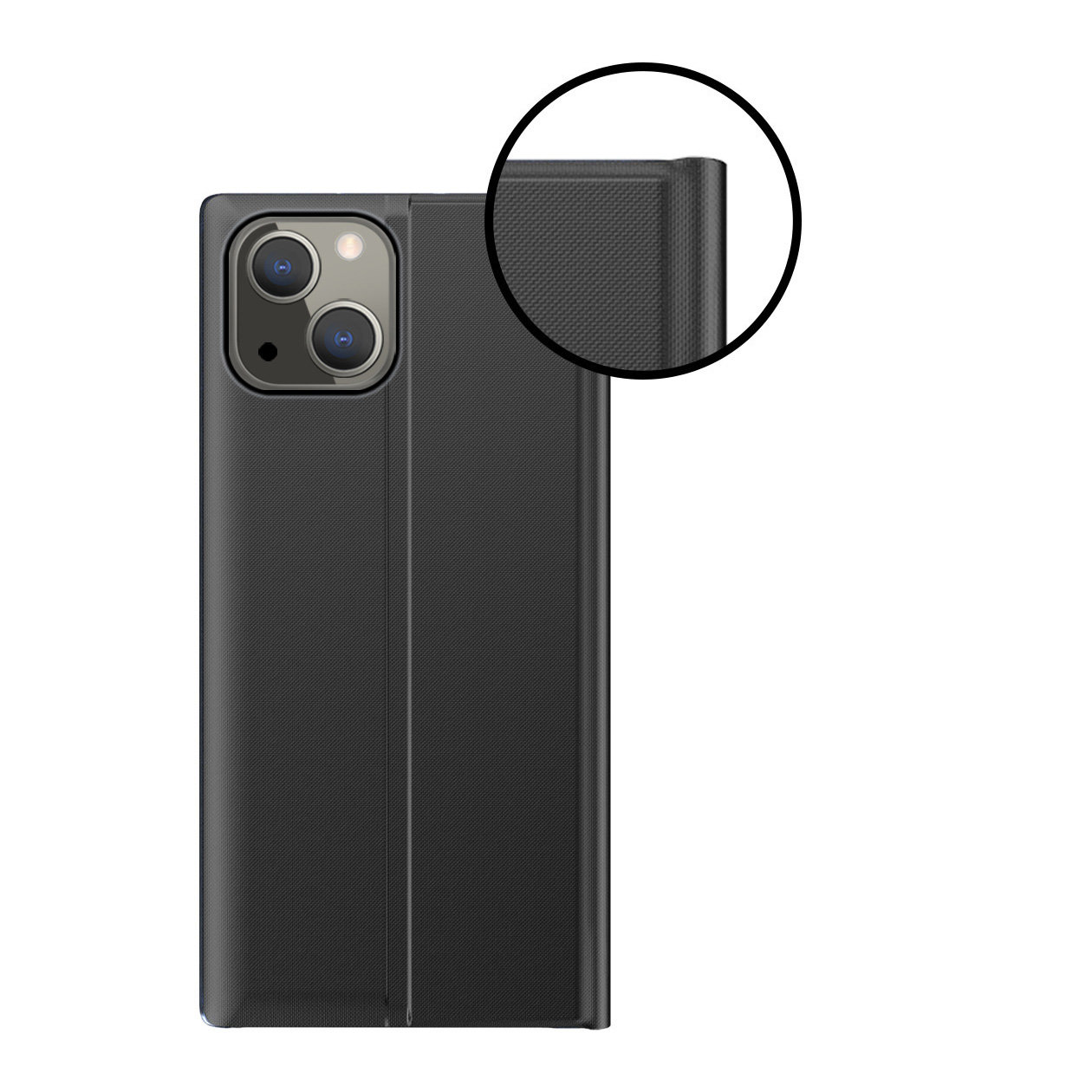 Grāmatu tipa vāks Apple iPhone 13 Mini - rozā