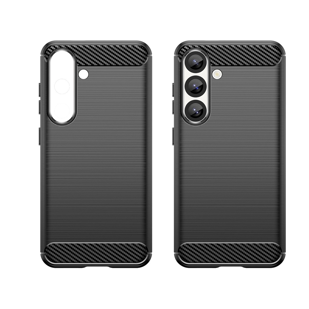 Carbon Shield TPU apvalks Google Pixel 10 - melna