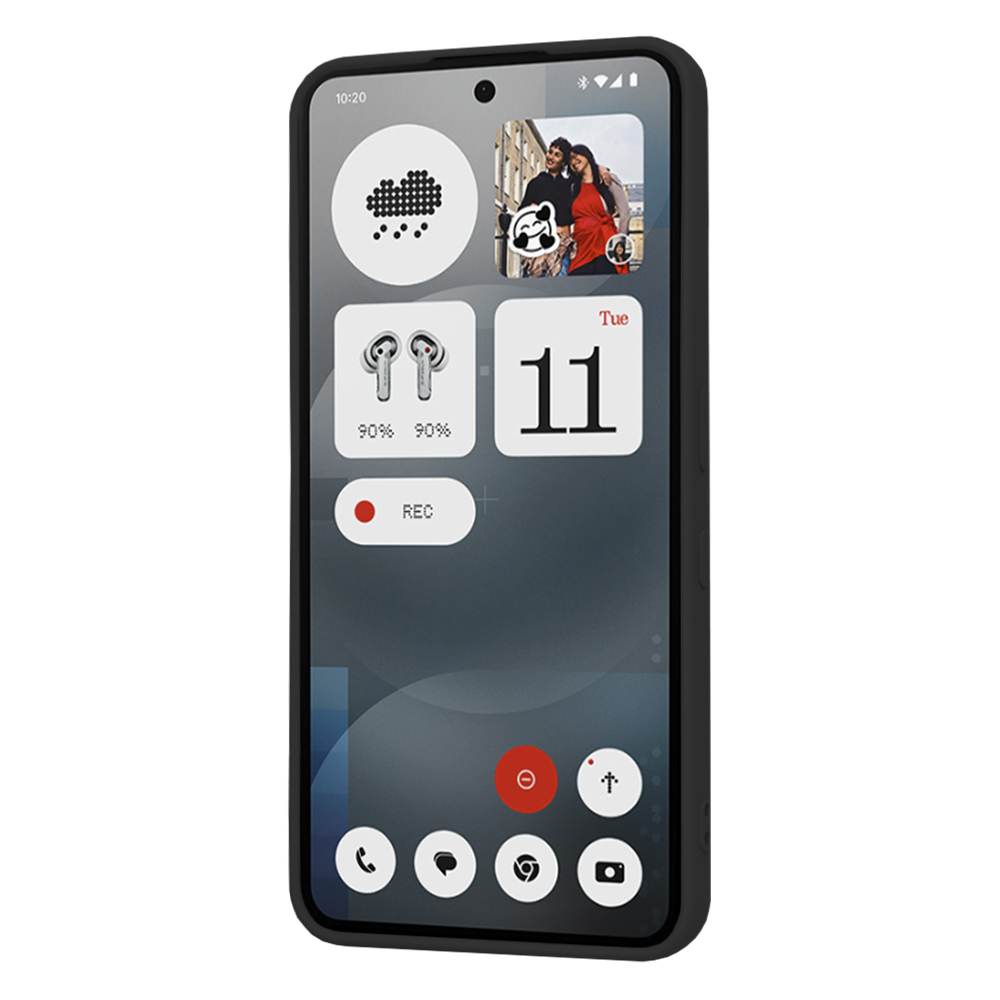 Techsuit - SoftFlex apvalks Nothing Phone (3a) - violeta