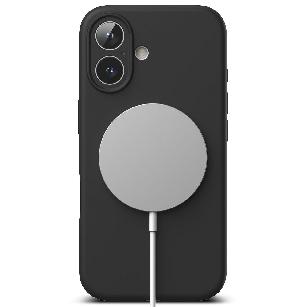 Techsuit - SoftFlex MagSafe apvalks Apple iPhone 17 - melna