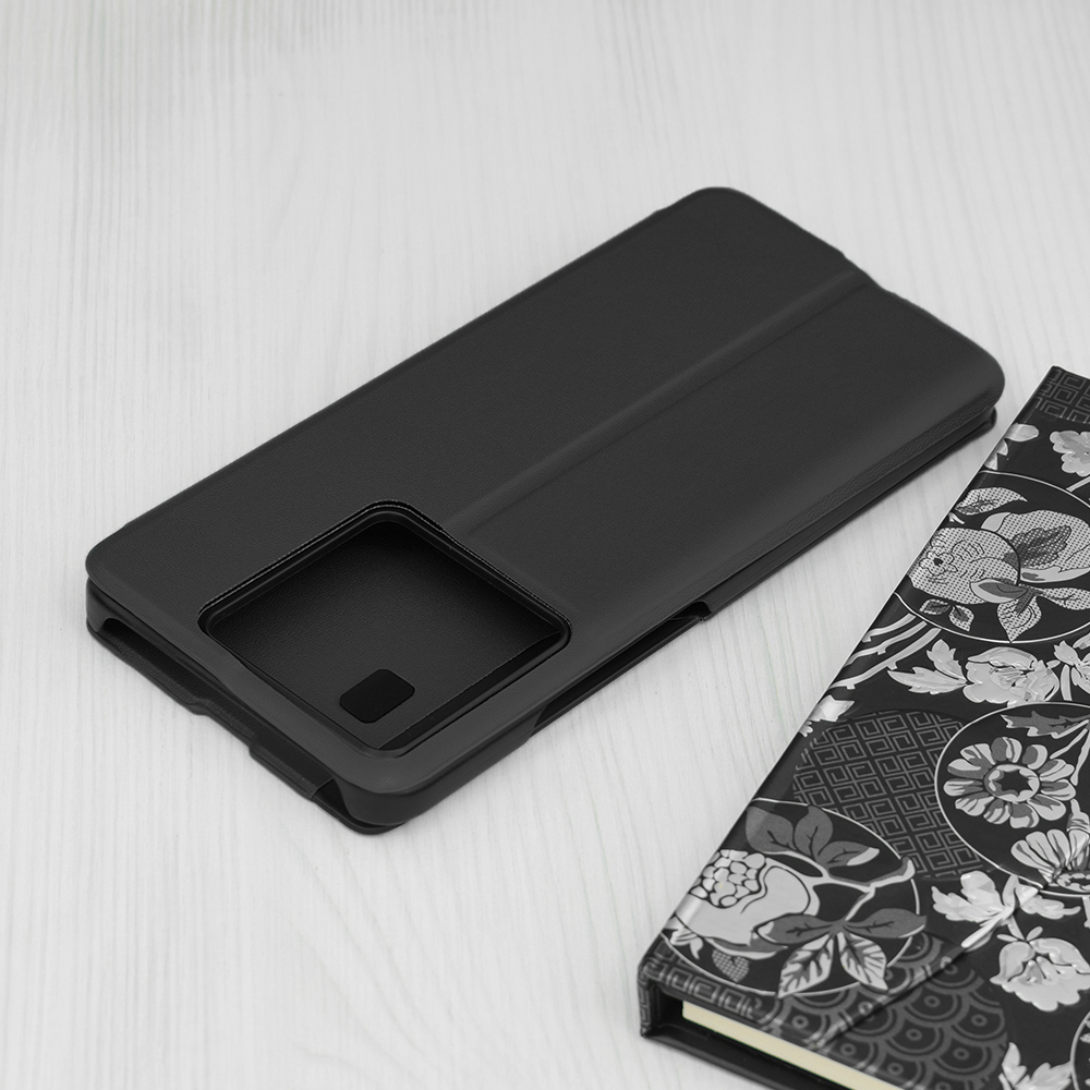 Eleganta grāmatu vāciņš View Case Xiaomi 13T/13T Pro - melna