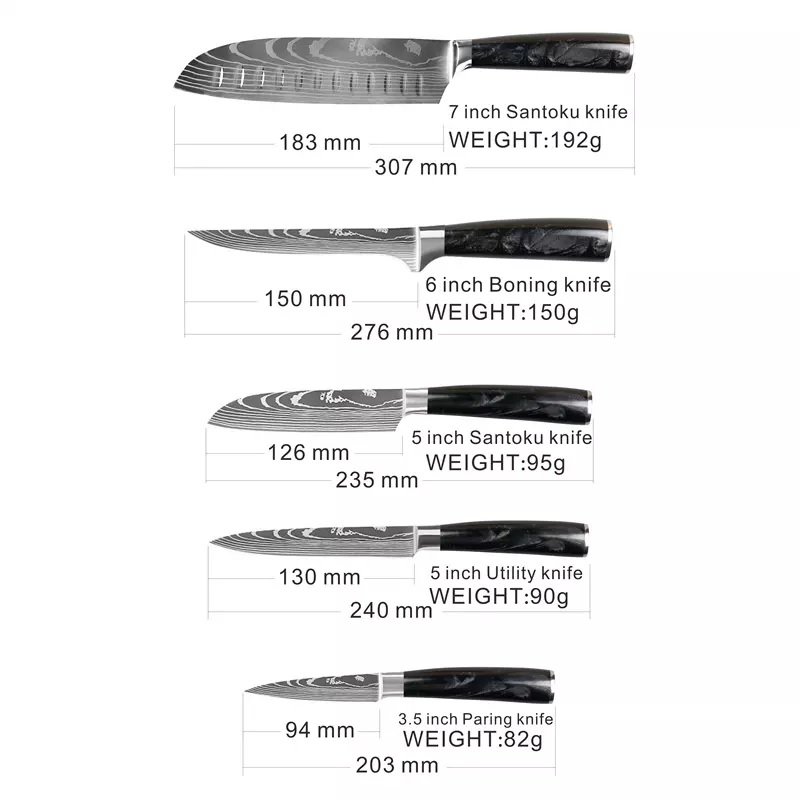 Virtuves nazis BL-38071 - Kiritsuke / violets