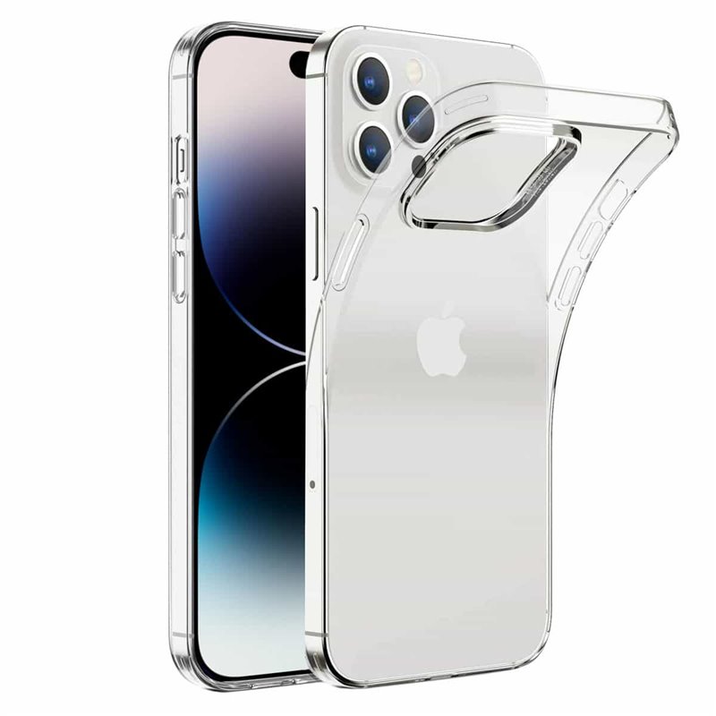 Caurspīdīgs aizsargpārvalks priekš Apple iPhone 16 Pro Max - caurspīdīgs