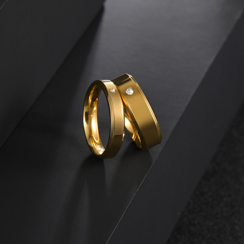 Sieviešu gredzens NE-17489 - Zelta / 69mm