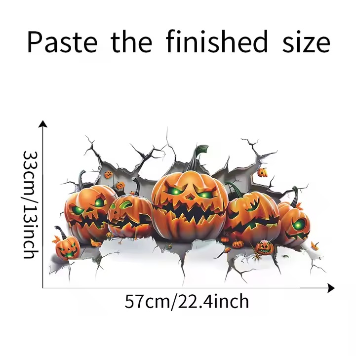 Sienas uzlīme / Tapete Pumpkins / Tips2