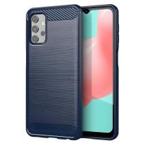 Carbon Shield TPU apvalks Samsung Galaxy A32 4G - zila