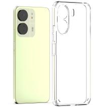 Caurs aizsargpārvalks priekš Xiaomi Redmi 13C 4G/Poco C65 - caurspīdīgs
