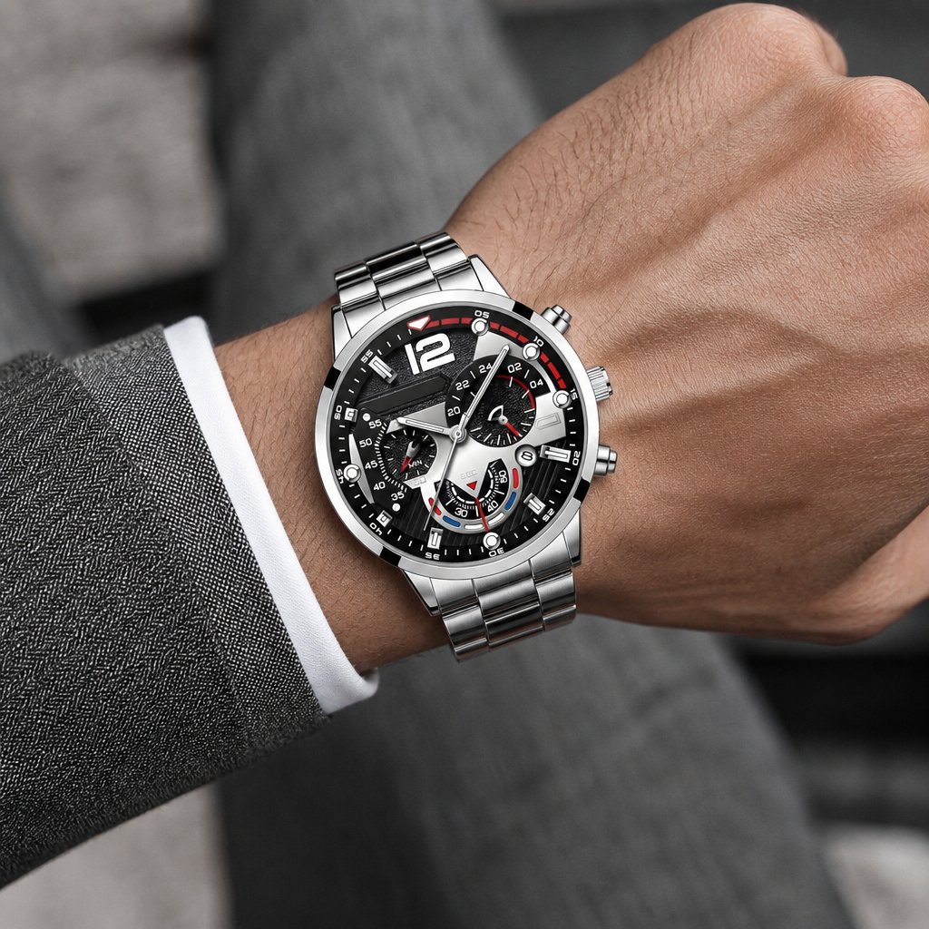 Pulkstenis ZA-25944 - Sudraba